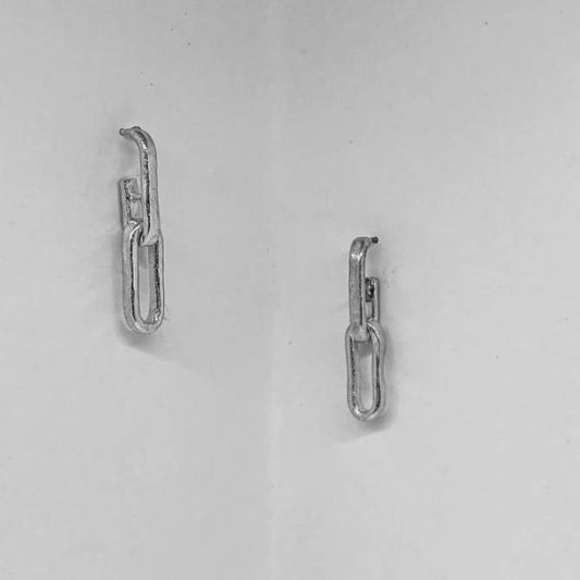 Chain Link Earrings - v3 - HerbertandWilks Jewellery