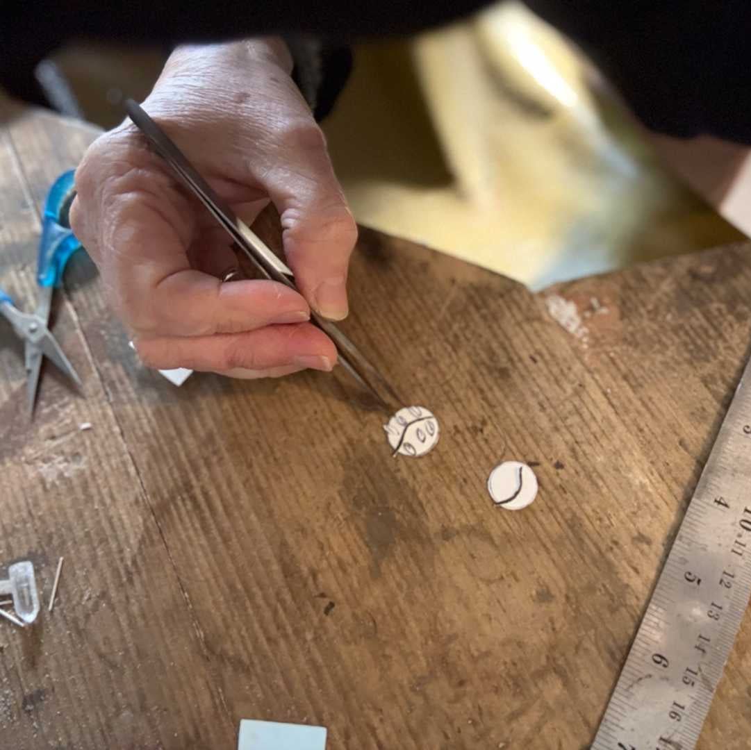 Collage Wax Jewellery Workshop | Make a One - of - a - Kind Pendant or Charm - HerbertandWilks Jewellery