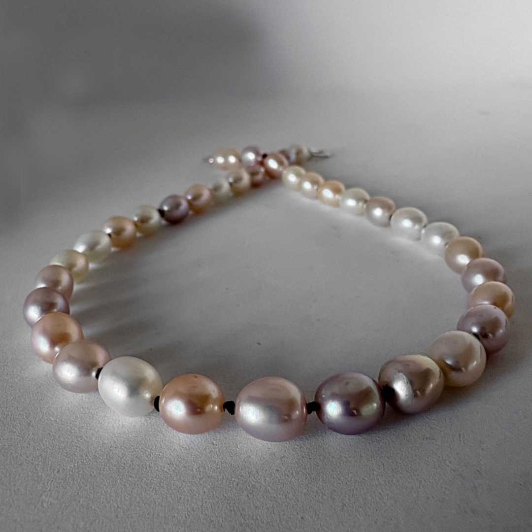 Large Freshwater Pearl Necklace – The Rewritten Strand - HerbertandWilks Jewellery