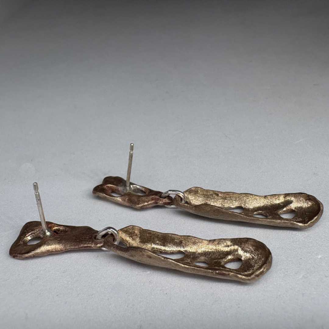 Perfora Curve Drop Earrings - HerbertandWilks Jewellery