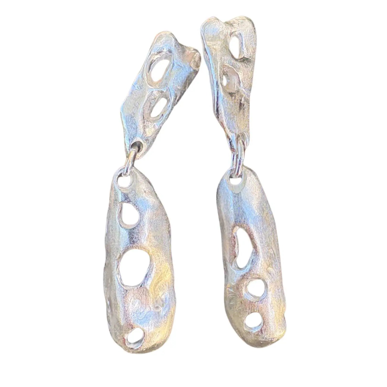Perfora Curve Drop Earrings - HerbertandWilks Jewellery