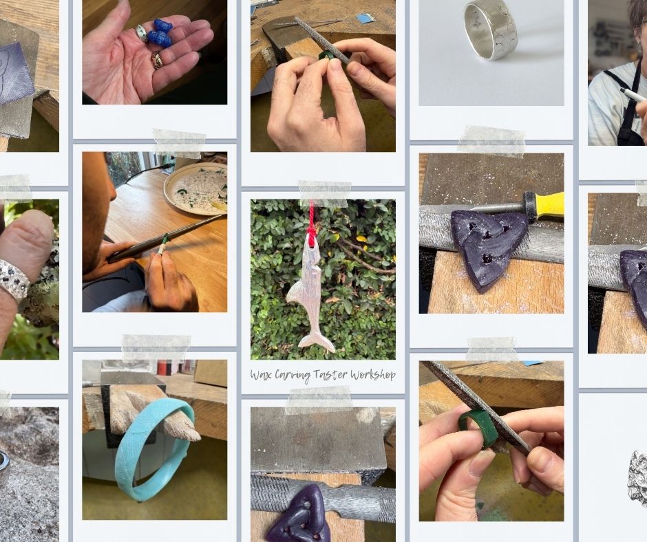 WAX CARVING TASTER WORKSHOP - 3 Hour Class - HerbertandWilks Jewellery