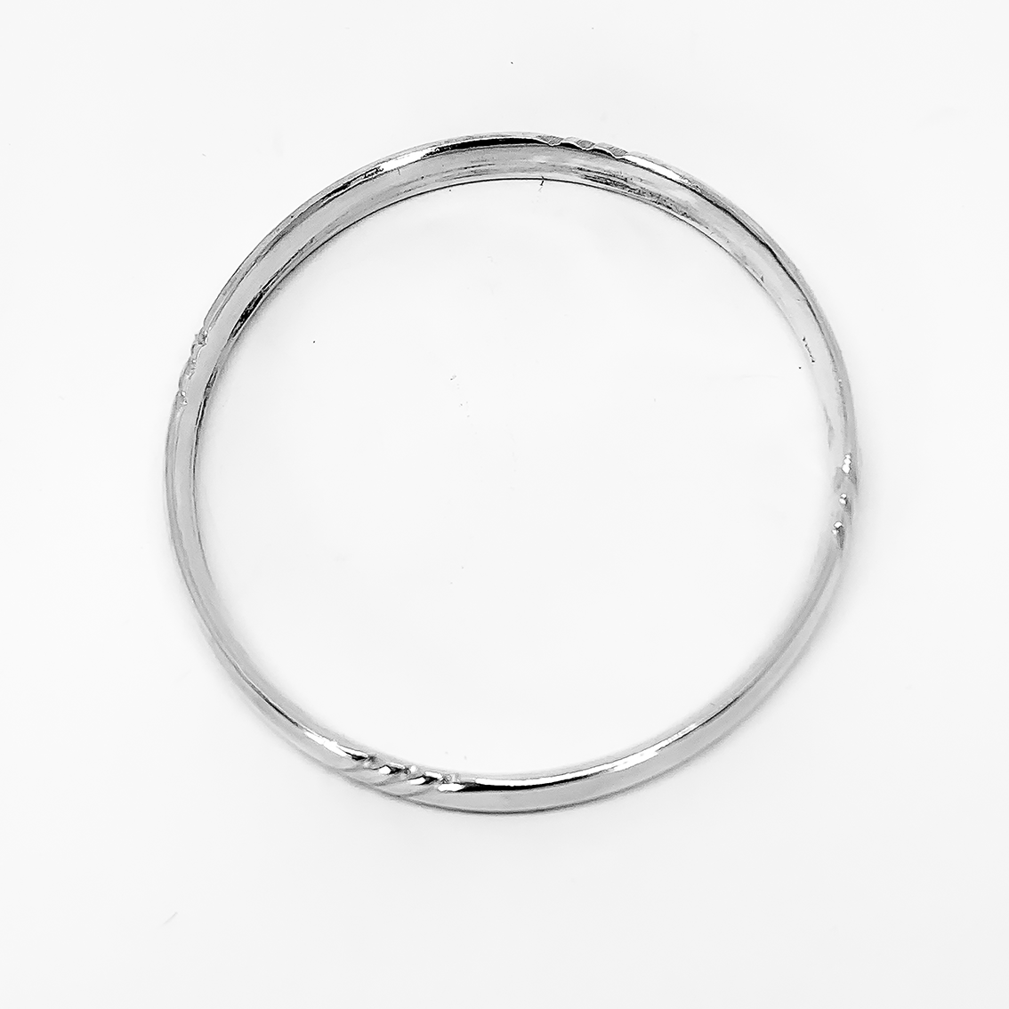 Heavy Sterling Silver Bangle