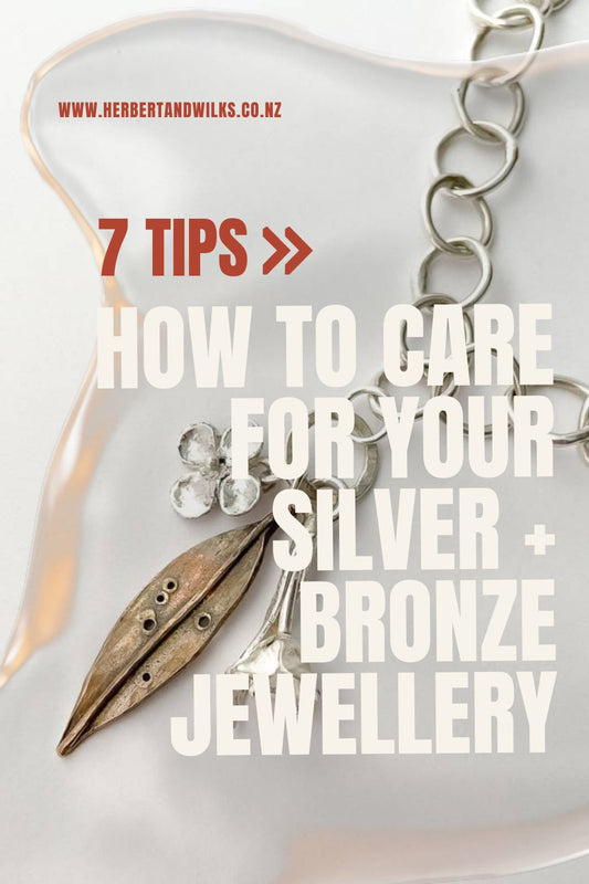 7 Tips for caring for your Sterling Silver and Bronze Jewellery