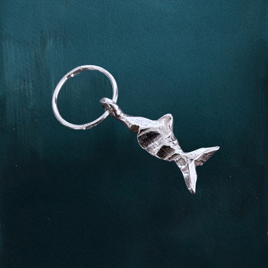 Mini Chomp Fish Charms – Sterling Silver