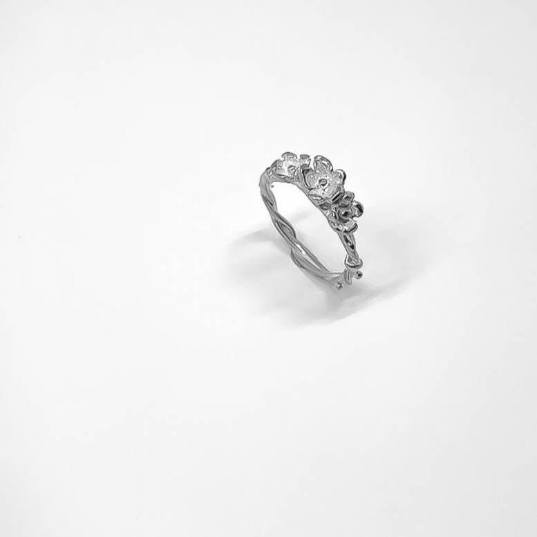 Enchanted Vine Flower Trail Ring - HerbertandWilks Jewellery