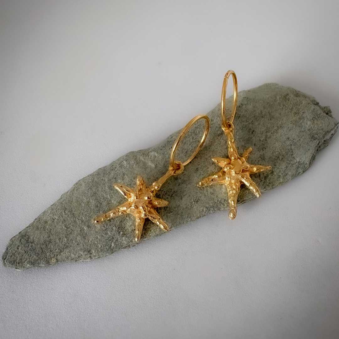 Faerie Star Charm Earrings - HerbertandWilks Jewellery