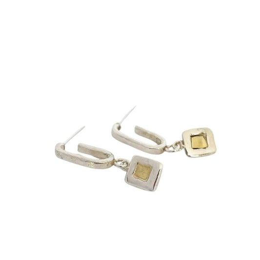 Mod Chain Link Stud Earrings - HerbertandWilks Jewellery