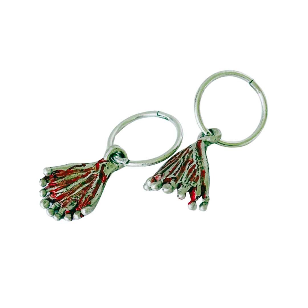 Pohutukawa Charm Sleeper Earrings - HerbertandWilks Jewellery
