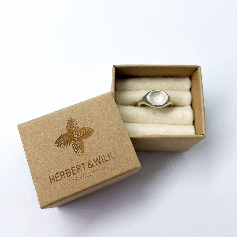 Selene Signet Ring - HerbertandWilks Jewellery