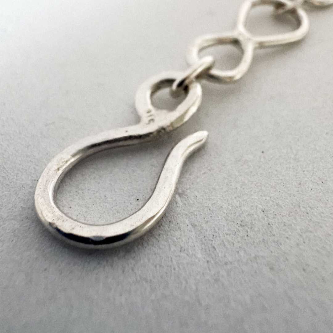 Still Loop Chain - Handcrafted Sterling Silver Necklace - HerbertandWilks Jewellery