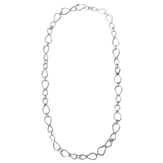 Still Loop Chain - Handcrafted Sterling Silver Necklace - HerbertandWilks Jewellery