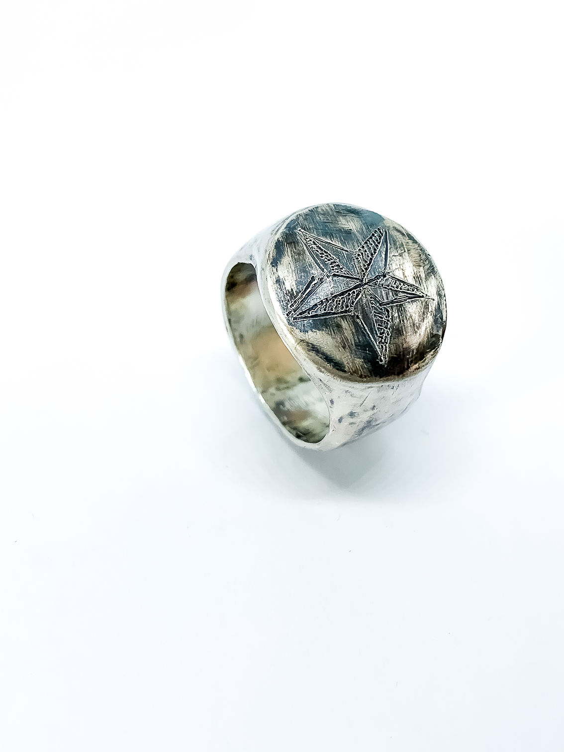 Ashton Signet Ring, in Sterling Silver