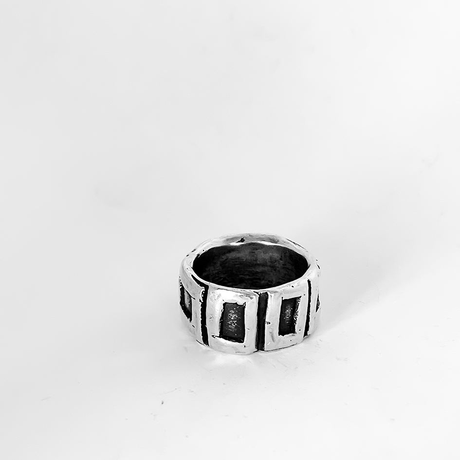 Custom Modernist Ring