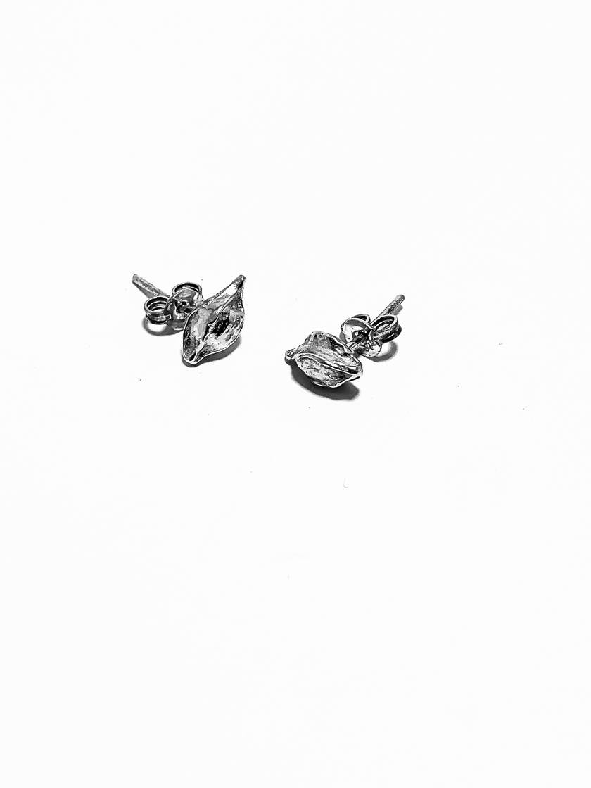 Kowhai Stud Earrings | Sterling Silver or Bronze